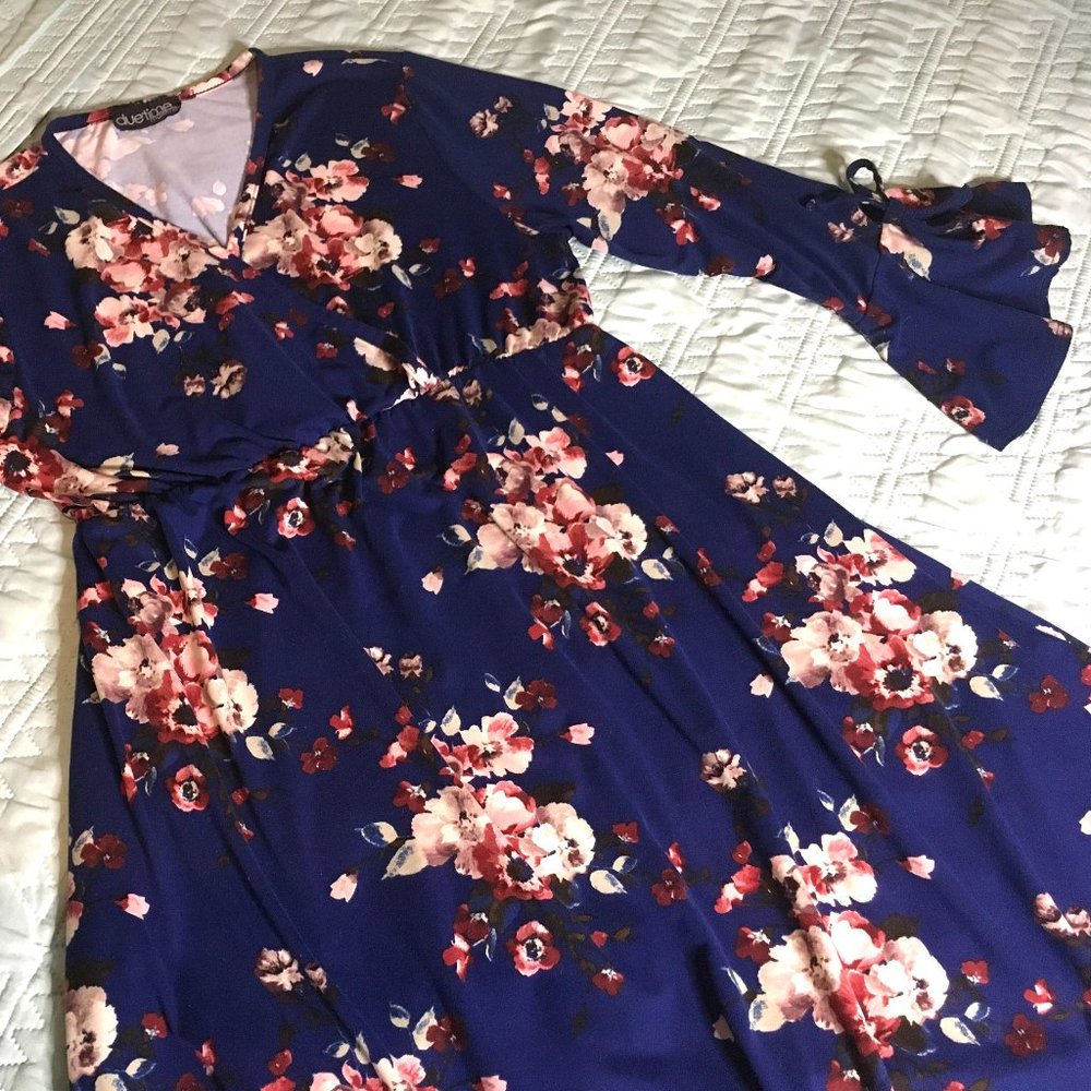 DueTime Maternity Dress Sz L